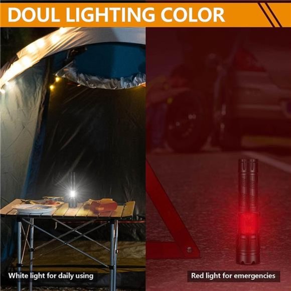 Flashlights Rechargeable LED High Lumens, Powerful 20000 Lumen Flashlight - Picture 2 of 5